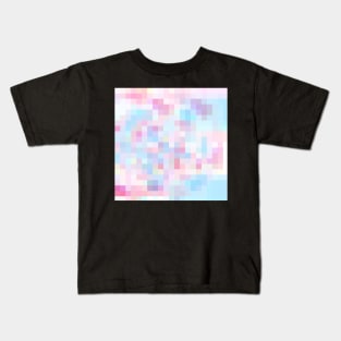 Mosaic Pastel Arrow Pattern Kids T-Shirt